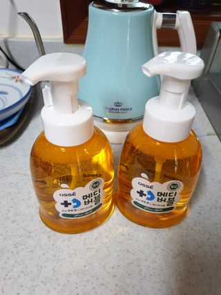 오쎄 메디버블 핸드워시폼 500ml 1+1 (그린애플향) — 4점을 준 리뷰어가 2023년 5월 올린 사용 사진