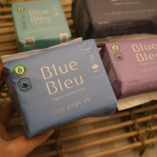 블루블루 유기농 순면 커버 생리대 — 5점을 준 리뷰어가 2021년 1월 올린 사용 사진