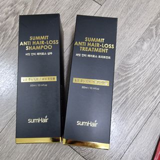 썸헤어 / SUMHAIR 썸헤어  써밋 안티 헤어로스 샴푸+트리트먼트 — 5점을 준 리뷰어가 2021년 5월 올린 사용 사진