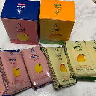 비타앤C 레몬맛, 망고맛 — 5점을 준 리뷰어가 2021년 7월 올린 사용 사진