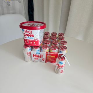 [구매평]덴마크 하이(Hej!) 브랜드 패키지(요구르트, 그릭요거트)only 로켓프레쉬 — 5점을 준 리뷰어가 2025년 4월 올린 사용 사진