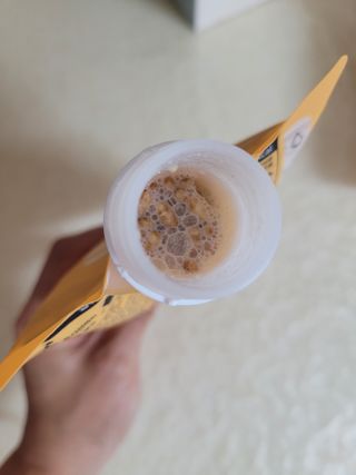 [덜다] 든든 식물성 단백질 쉐이크 40g X 7입 (곡물/딸기) — 5점을 준 리뷰어가 2023년 8월 올린 사용 사진