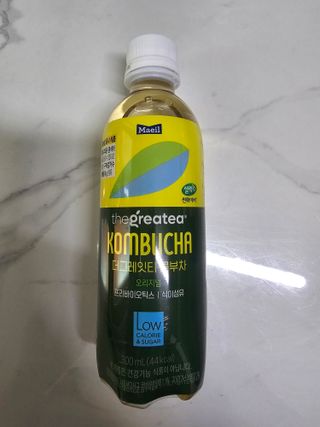 더그레잇티 콤부차 [매일유업] 더그레잇티 44kcal 콤부차 300ml *12개입 (오리지널 6개+베리리치 6개) — 5점을 준 리뷰어가 2023년 7월 올린 사용 사진
