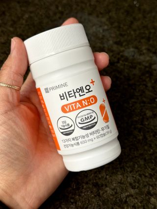 프리마인 성큼다가온 봄, 이너뷰티를 챙겨야 피부도 화사하게, 컨디션도 활기차게. 흡수율을 높인 고효율 비타민. — 5점을 준 리뷰어가 2023년 4월 올린 사용 사진