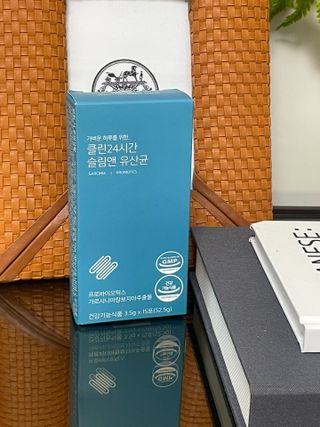 클린24시간 슬림앤유산균 1박스 (3.5g X 15포) — 5점을 준 리뷰어가 2022년 11월 올린 사용 사진