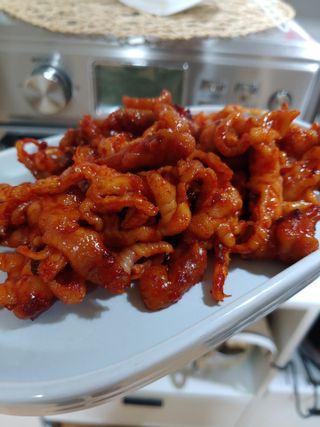 불타 호랑이 닭발 250g — 4점을 준 리뷰어가 2021년 7월 올린 사용 사진