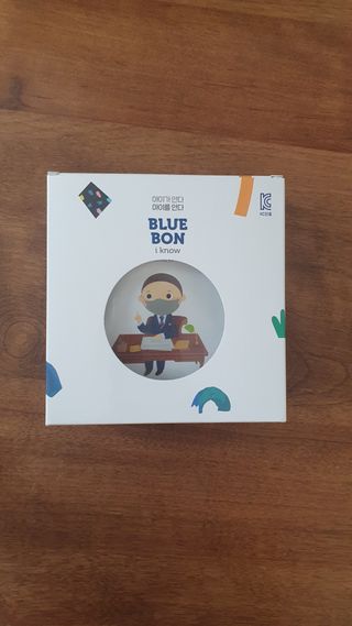 [블루 본 아이노우] 유아용 컬러마스크 40 PCS SET 2중 택 1 — 5점을 준 리뷰어가 2021년 4월 올린 사용 사진