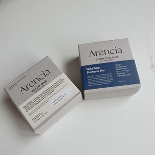 Arencia 아렌시아 솔티소다 샴푸바, 더 새틴 린스바 세트 — 5점을 준 리뷰어가 2021년 6월 올린 사용 사진