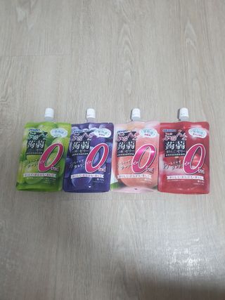 ORIHIRO 오리히로 곤약젤리 제로칼로리 130g 4종 4팩(맛별로 1팩씩) — 4점을 준 리뷰어가 2023년 1월 올린 사용 사진