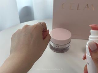 프리마인 바르기만 하면 철벽 스킨케어+24시간 마스크팩 효과. 셀라브 리제너레이팅 시스템 부스터+크림 세트 — 5점을 준 리뷰어가 2023년 5월 올린 사용 사진