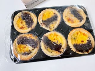 디앙뜨 포르투갈 에그타르트 오리지널 맛+패션후르츠+초콜릿타르트 맛 중 택1 — 5점을 준 리뷰어가 2021년 7월 올린 사용 사진