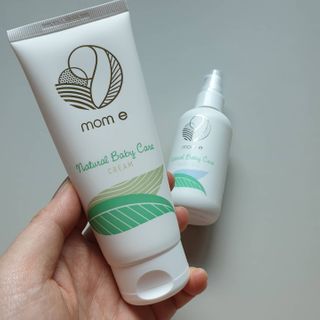 mom e 맘이 내추럴 베이비 케어 크림+바디오일 — 5점을 준 리뷰어가 2021년 1월 올린 사용 사진