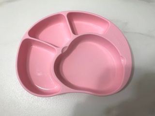 유비맘 캐릭터 실리콘 흡착 식판_색상 랜덤발송 — 4점을 준 리뷰어가 2021년 1월 올린 사용 사진