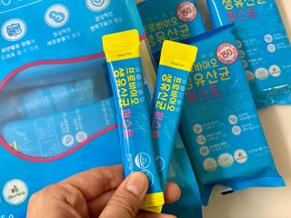 헬스업 핼스업 프로바이오 생유산균 퍼스트 — 5점을 준 리뷰어가 2021년 1월 올린 사용 사진