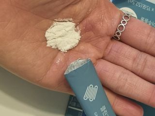 클린24시간 슬림앤유산균 1박스 (3.5g X 15포) — 5점을 준 리뷰어가 2023년 1월 올린 사용 사진
