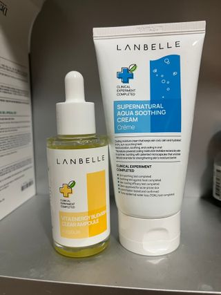랑벨 비타 에너지 잡티 앰플 50ml 고농축 비타민, 저자극, 수분 촉촉, 미백 앰플 — 4.5점을 준 리뷰어가 2022년 4월 올린 사용 사진