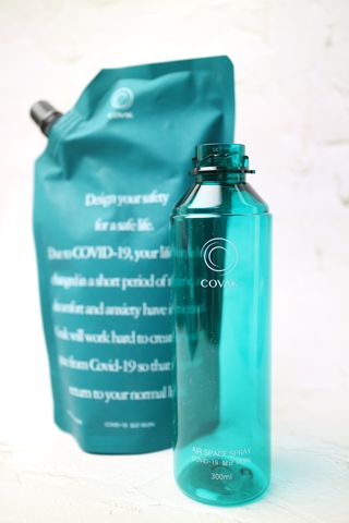 코박 스프레이 살균수  500ml 세트 — 4점을 준 리뷰어가 2022년 4월 올린 사용 사진
