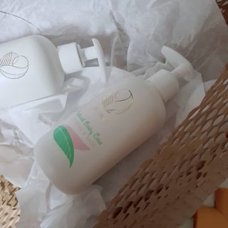 mom e 맘이 내추럴 베이비 케어 샴푸앤바스+로션 — 5점을 준 리뷰어가 2021년 2월 올린 사용 사진