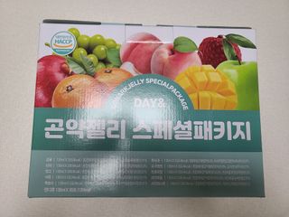 참앤들황토농원 10가지 맛, 입맛대로 스페셜하게~ 가볍게 한 포 땡! 곤약젤리 스페셜 패키지 130ml x 30포 — 5점을 준 리뷰어가 2022년 12월 올린 사용 사진