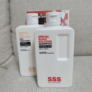 트리플에스 탈모 샴푸 275ml + 실크 트리트먼트 275ml — 5점을 준 리뷰어가 2021년 1월 올린 사용 사진
