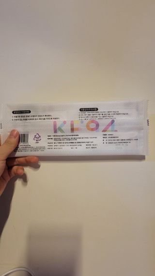 케이파이 나날마스크 [케이파이 나날] KF94 마스크 50매입 (개별포장) ,  여름에도 좋은 숨쉬기 편한 순수 국산 마스크 — 5점을 준 리뷰어가 2022년 7월 올린 사용 사진