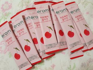 이롬 erom 타트체리 콜라겐 — 5점을 준 리뷰어가 2021년 4월 올린 사용 사진