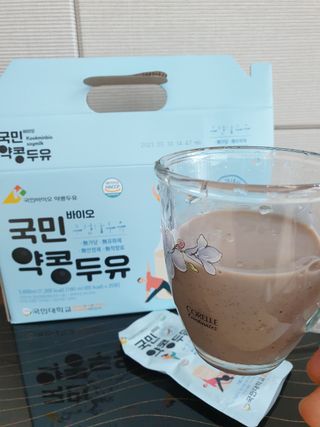 국민바이오 약콩두유 — 5점을 준 리뷰어가 2022년 5월 올린 사용 사진