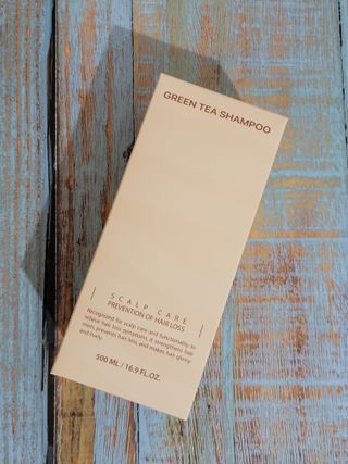 프리마인 더이상 뻣뻣하고 효과없는 탈모샴푸는 NO. 근본부터 케어하는 셀베이스 그린티샴푸(500ml) — 3.5점을 준 리뷰어가 2023년 5월 올린 사용 사진
