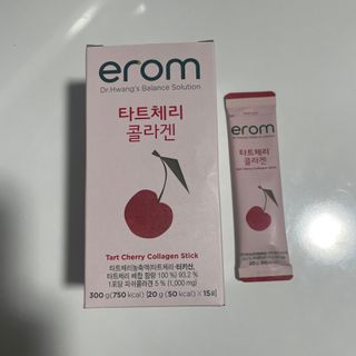 이롬 erom 타트체리 콜라겐 — 4점을 준 리뷰어가 2021년 3월 올린 사용 사진