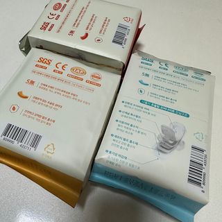 특허 받은 친환경 프리미엄 초슬림 생리대 나풀나풀 실속세트 — 5점을 준 리뷰어가 2023년 4월 올린 사용 사진