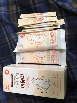 My Pet Care 모발과 모질 피부건강에 개좋아 — 5점을 준 리뷰어가 2021년 3월 올린 사용 사진
