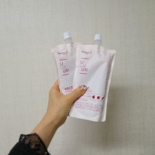 본리브 나 다운 시작 ABC주스 프리바이오틱스 — 5점을 준 리뷰어가 2021년 1월 올린 사용 사진