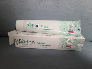 건선/아토/습진/민감성 피부 천연보습진정크림 소리온 크림 & 센시티브 크림 50g — 4점을 준 리뷰어가 2022년 2월 올린 사용 사진