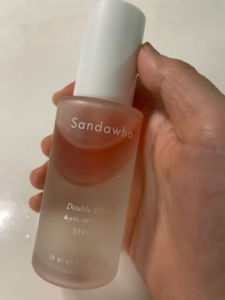 산다화 더블 이펙트 안티 링클 세럼 50ml — 5점을 준 리뷰어가 2022년 11월 올린 사용 사진