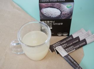 슬림플래닛 차전자피 식이섬유 이지아웃 — 5점을 준 리뷰어가 2021년 8월 올린 사용 사진