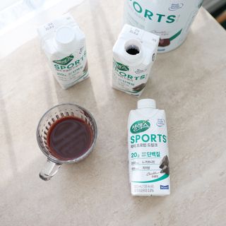 셀렉스스포츠 셀렉스 스포츠 드링크 초콜릿 _ 330ml x 12팩 — 5점을 준 리뷰어가 2021년 2월 올린 사용 사진