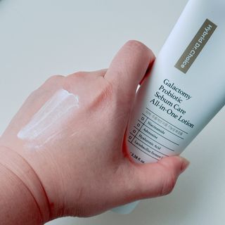 하이브리온 [구매평]닥터초이스 갈락토미 프로바이오틱 세범케어 올인원 로션 1개, 100ml — 5점을 준 리뷰어가 2025년 8월 올린 사용 사진