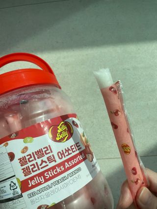 젤리벨리 젤리스틱 어쏘티드 900g — 5점을 준 리뷰어가 2022년 10월 올린 사용 사진