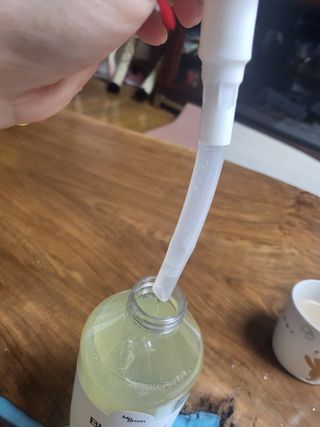 빅그린 니치 퍼퓸 바이옴바디워시 500ml(상탈, 블랙베리&베이, 블랑쉐 3종 중 택1) — 5점을 준 리뷰어가 2022년 12월 올린 사용 사진