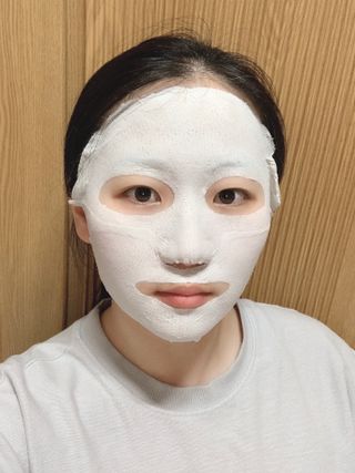 아이디플라코스메틱 페이스핏 플라스터 마스크 _ 리뉴얼 — 4.5점을 준 리뷰어가 2021년 5월 올린 사용 사진
