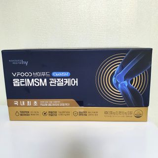 [브이푸드] 옵티MSM 관절케어 (70ml x30포) — 5점을 준 리뷰어가 2022년 6월 올린 사용 사진