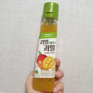 [풀무원] 리얼 과일  저지방 드레싱 240g 3종 — 5점을 준 리뷰어가 2021년 2월 올린 사용 사진