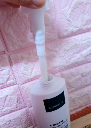 셀라피 에이리페어 크림 바디 워시 2세대 500ml — 5점을 준 리뷰어가 2021년 1월 올린 사용 사진