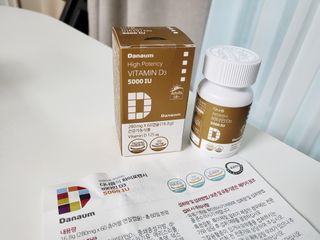 (NEW)다나음 하이포텐시 비타민D3 5000IU(60정/2개월분) — 5점을 준 리뷰어가 2023년 1월 올린 사용 사진