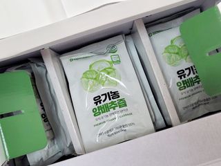 참앤들황토농원 국내산 유기농 양배추를 그대로 담은,  유기농 양배추즙  80ml X 30포 1박스 — 5점을 준 리뷰어가 2023년 4월 올린 사용 사진