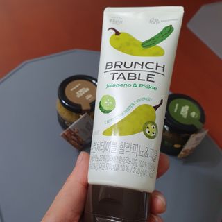 복음자리 브런치 테이블 소스 3종 - 할라피뇨앤피클 소스, 바질페스토, 트러플페스토 — 5점을 준 리뷰어가 2022년 6월 올린 사용 사진