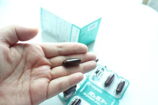 [대웅제약] 혈행, 눈,뼈건강, 알티지오메가3 세노메가 루테인 — 5점을 준 리뷰어가 2021년 8월 올린 사용 사진
