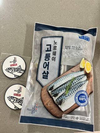 ㈜금호통상 노르웨이 고등어 900g (6~10편) — 5점을 준 리뷰어가 2023년 7월 올린 사용 사진