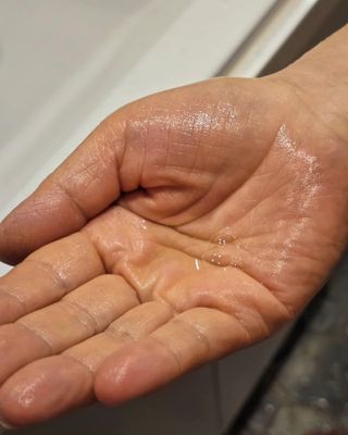 닥터시드 티트리 앤 라임 비건 지성케어 쿨 탈모 두피 워터 스케일러 — 5점을 준 리뷰어가 2024년 4월 올린 사용 사진