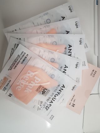 [애니가드] 셋업 메베마스크라이트  (대형 4컬러 + 중형 4컬러) — 5점을 준 리뷰어가 2022년 7월 올린 사용 사진